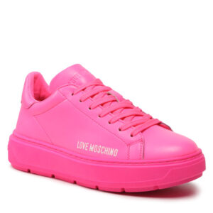 Sneakersy LOVE MOSCHINO JA15304G1GID0604 Fluo Fuxia