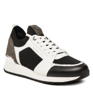 Sneakersy MICHAEL Michael Kors Billie Knit Trainer 43S3BIFS1D Blk/Opticwht