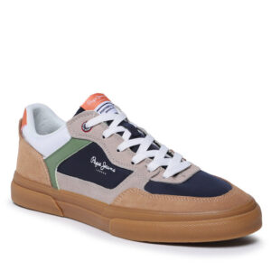 Sneakersy Pepe Jeans Kenton Master Combi PMS30904 Tan 869