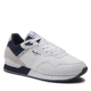 Sneakersy Pepe Jeans London One M Club PMS30949 White 800