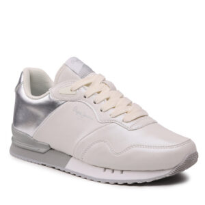 Sneakersy Pepe Jeans London W Part PLS31465 Factory White 801