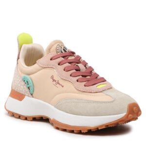 Sneakersy Pepe Jeans Lucky Leo PLS31486 Pale Pink 300