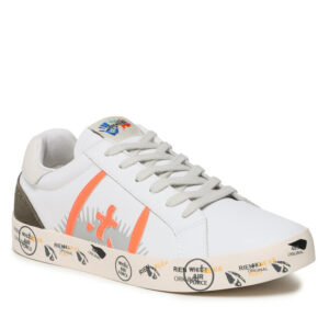 Sneakersy Premiata Andy 185179334 S White/ Orange