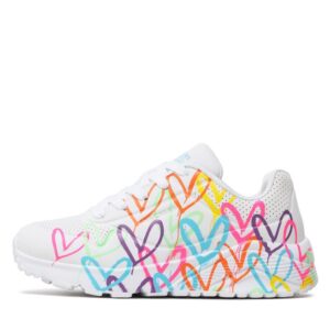 Sneakersy Skechers Spread The Love 314064L/WML Wht/Mult/Neon