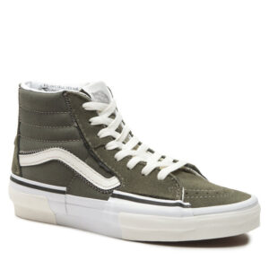 Sneakersy Vans Sk8-Hi Reconst VN0005UKOLO1 Olive Camo
